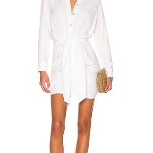 L Space Aura Dress in White - Size Small!